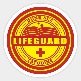 Dune Sea Lifeguard Yellow [Normal] Sticker